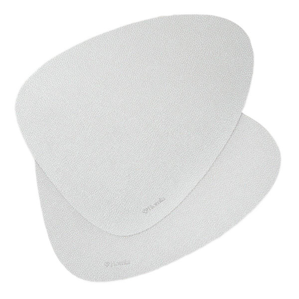 Maty stołowe FEMELO srebrne, zestaw 2 szt. 38 cm HOMLA 915184