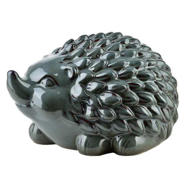 MAVE BLUE Figura jeż ceramiczny 23x16x14cm 643367