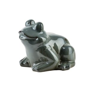 MAVE BLUE Figura żaba ceramiczna 16×15,5x13cm 643356