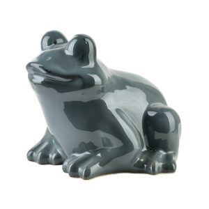 MAVE BLUE Figura żaba ceramiczna 21x22x17cm 643368