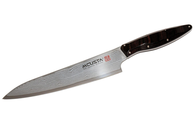 Mcusta japoński nóż kuchenny ze stali damasceńskiej GYUTO 210 mm 883637