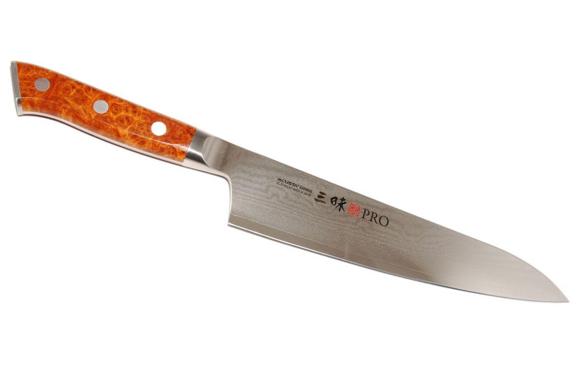 Mcusta japoński nóż kuchenny ze stali damasceńskiej GYUTO 210 mm 883629
