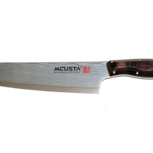 Mcusta japoński nóż kuchenny ze stali damasceńskiej GYUTO 240 mm 892255 Mcusta japoński nóż kuchenny ze stali damasceńskiej GYUTO 240 mm 892255