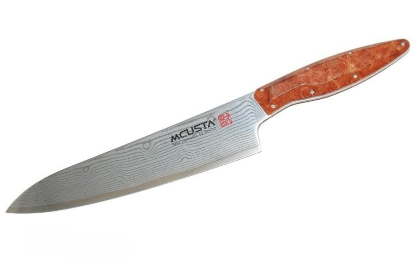 Mcusta japoński nóż kuchenny ze stali damasceńskiej GYUTO 240 mm 883636