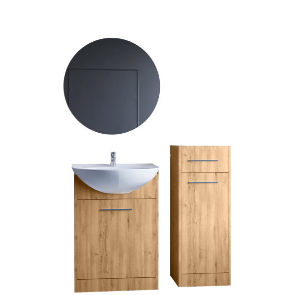 Meble do łazienki NESTA MINI dąb artisan 300853