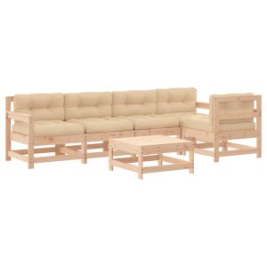 Meble ogrodowe Brąz Drewno vidaXL 498990 Meble ogrodowe Brąz Drewno vidaXL 498990