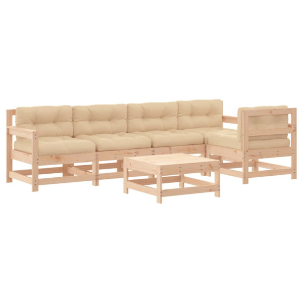 Meble ogrodowe Brąz Drewno vidaXL 498990