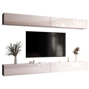 Meblościanka 350 cm do salonu kaszmir PREMIUM 783261 Meblościanka 350 cm do salonu kaszmir PREMIUM 783261