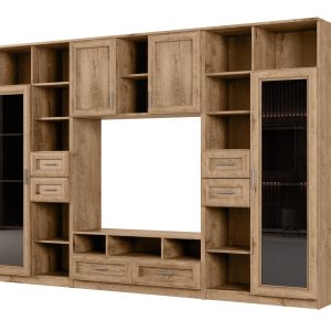Meblościanka Agata Dąb Lefkas (Uchwyt Classic) 955770 Meblościanka Agata Dąb Lefkas (Uchwyt Classic) 955770