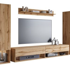 Meblościanka AMY II w kolorze dąb wotan 378990
