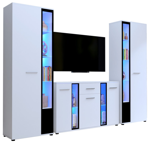 Meblościanka biały mat CUBE XL 722747