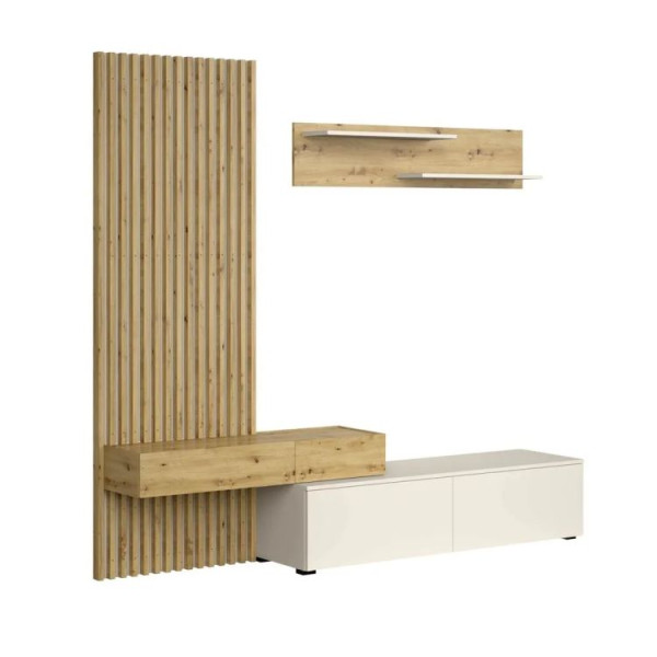 Meblościanka CAMINO dąb artisan/kaszmirowa 949718