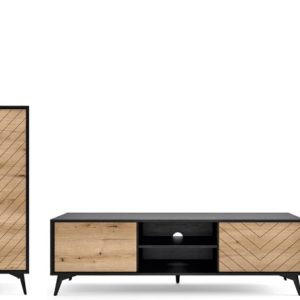 Meblościanka DIAMO do salonu w stylu loft 303187 Meblościanka DIAMO do salonu w stylu loft 303187