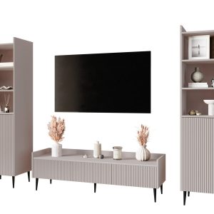 Meblościanka do salonu ASPERO kaszmir 719305 Meblościanka do salonu ASPERO kaszmir 719305