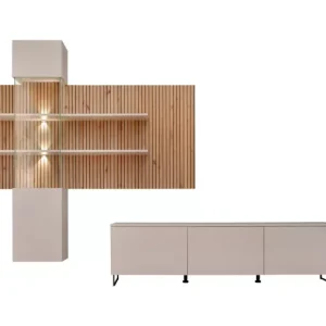 Meblościanka GUSTO LUX A kaszmir/dąb artisan 834277 Meblościanka GUSTO LUX A kaszmir/dąb artisan 834277