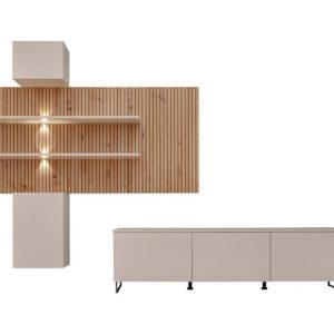 Meblościanka GUSTO PW A kaszmir/dąb artisan 935042 Meblościanka GUSTO PW A kaszmir/dąb artisan 935042