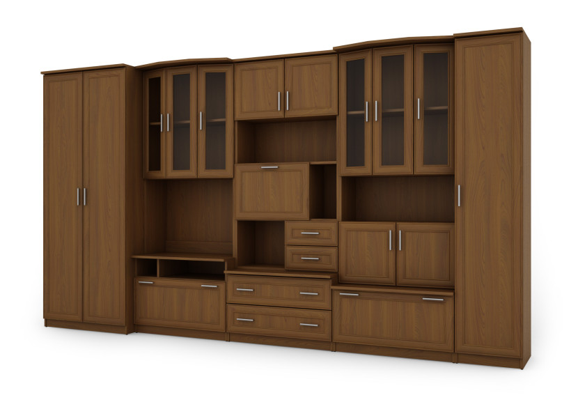 Meblościanka Havana Wiśnia Porto - Okucia Premium 955842