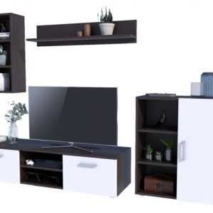 Meblościanka ikar wenge/biały 516585 Meblościanka ikar wenge/biały 516585