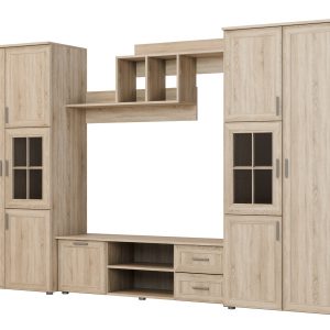 Meblościanka Jowisz Sonoma Jasna – Okucia Premium 955733 Meblościanka Jowisz Sonoma Jasna – Okucia Premium 955733