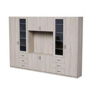 Meblościanka Livio Dąb Sonoma Jasna – Okucia Premium 955711 Meblościanka Livio Dąb Sonoma Jasna – Okucia Premium 955711
