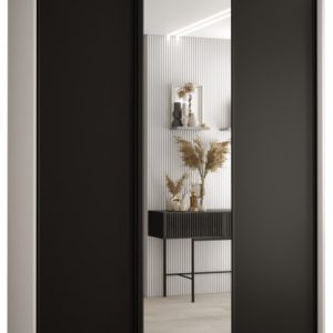 Szafa przesuwna 60 Cannes 3 180 biały+czarny+czarny 181549 Szafa przesuwna 60 Cannes 3 180 biały+czarny+czarny 181549