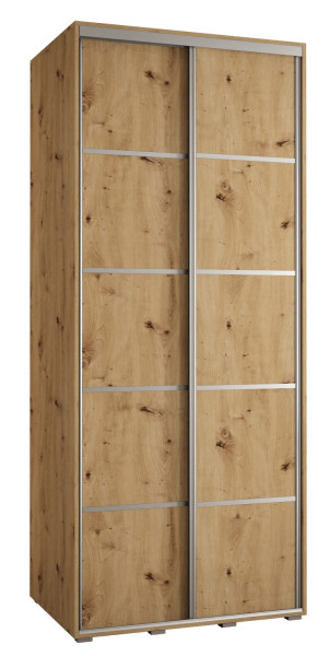 Szafa przesuwna 60 Cannes 4 120 artisan+artisan+srebrny 183278