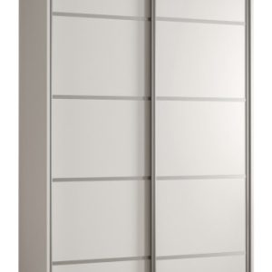 Szafa przesuwna 60 Cannes 4 130 biały+biały+srebrny 183296 Szafa przesuwna 60 Cannes 4 130 biały+biały+srebrny 183296