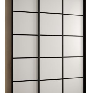 Szafa przesuwna 60 Cannes 4 170 czarny+biały+czarny 185007 Szafa przesuwna 60 Cannes 4 170 czarny+biały+czarny 185007