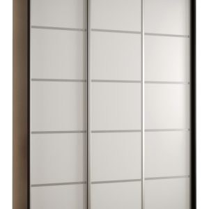 Szafa przesuwna 60 Cannes 4 170 czarny+biały+srebrny 185075 Szafa przesuwna 60 Cannes 4 170 czarny+biały+srebrny 185075
