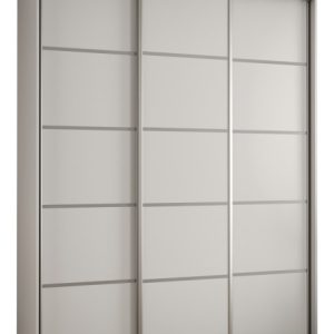 Szafa przesuwna 60 Cannes 4 190 biały+biały+srebrny 185073 Szafa przesuwna 60 Cannes 4 190 biały+biały+srebrny 185073