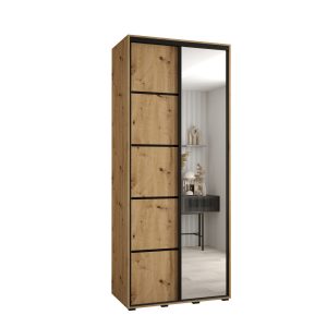 Szafa przesuwna 60 Cannes 5 120 artisan+artisan+czarny 760064 Szafa przesuwna 60 Cannes 5 120 artisan+artisan+czarny 760064