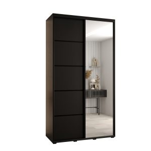 Szafa przesuwna 60 Cannes 5 140 czarny+czarny+czarny 759947 Szafa przesuwna 60 Cannes 5 140 czarny+czarny+czarny 759947