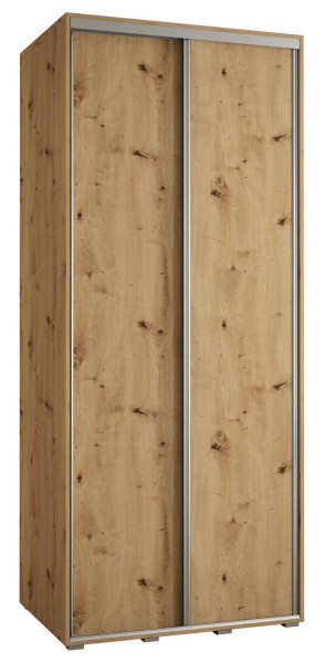 Szafa przesuwna 60 wysoka Davos 1 100 artisan+artisan+srebr 123894