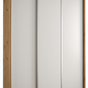 Szafa przesuwna 60 wysoka Davos 1 170 artisan+biały+srebrny 129656 Szafa przesuwna 60 wysoka Davos 1 170 artisan+biały+srebrny 129656