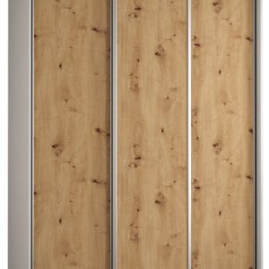Szafa przesuwna 60 wysoka Davos 1 170 biały+artisan+srebrny 129660 Szafa przesuwna 60 wysoka Davos 1 170 biały+artisan+srebrny 129660