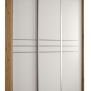 Szafa przesuwna 60 wysoka Davos 10 170 artisan+biały+srebrny 159687 Szafa przesuwna 60 wysoka Davos 10 170 artisan+biały+srebrny 159687
