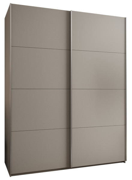 Szafa przesuwna 64 wysoka Lux 1 190 kaszmir+kaszmir+srebrny 200057