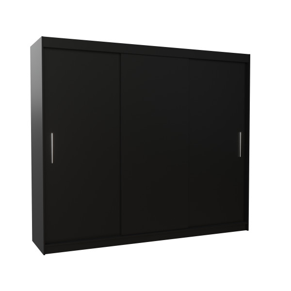 Szafa przesuwna ANTOS 250 Black 1012349