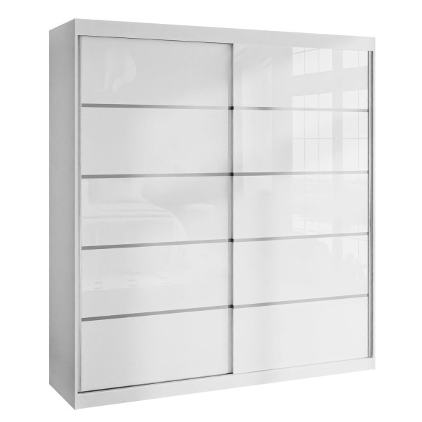 Szafa przesuwna BASTER PLUS GLOSSY biały połysk 108325