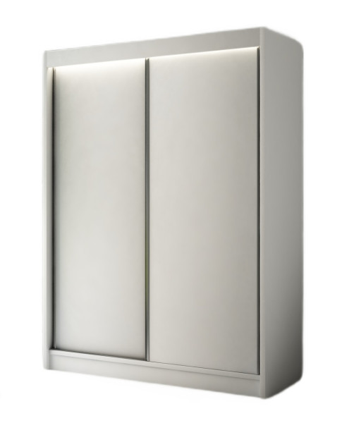Szafa przesuwna BERGO 120 cm - Biała Mat 223411