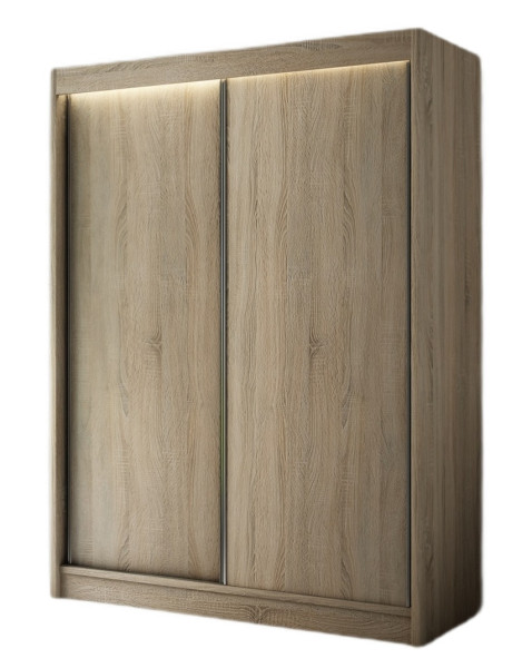 Szafa przesuwna BERGO 120 cm - Dąb sonoma 223421