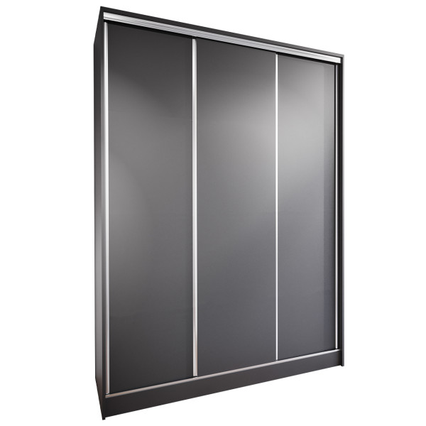 Szafa przesuwna BRISTO B 150 czarna 234993