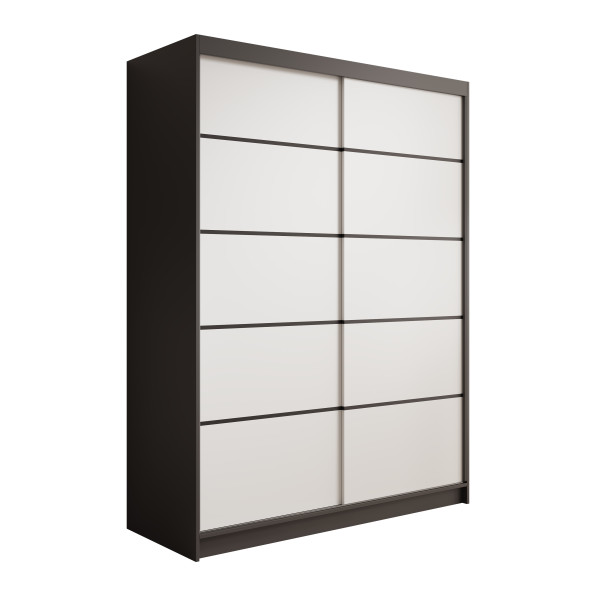 Szafa Przesuwna Calma 150 Czarny 1005887