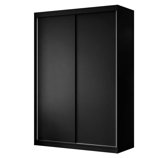 Szafa przesuwna CAMARO 150 cm czarny mat 143393