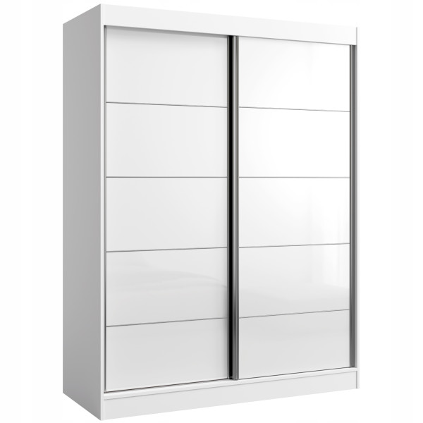 Szafa przesuwna Como 2D 150 Biała (lacobel) 668504