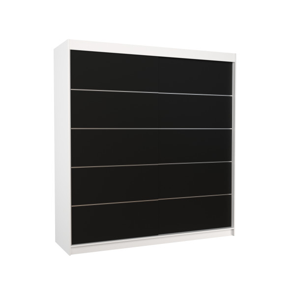 Szafa przesuwna ESTEVA 200 White/Black 1005943