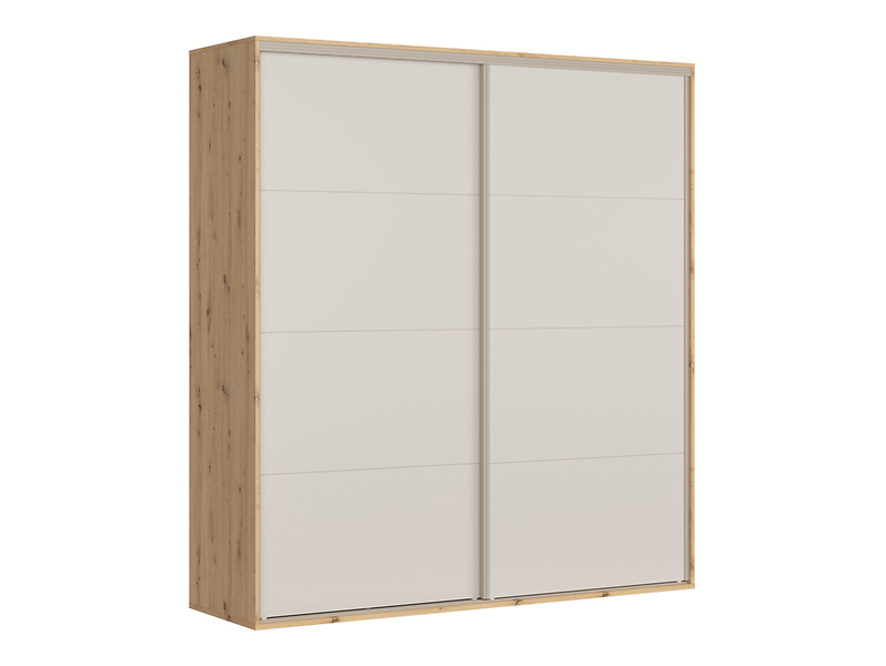 Szafa przesuwna Flex 220 cm dąb artisan/kaszmir 701409