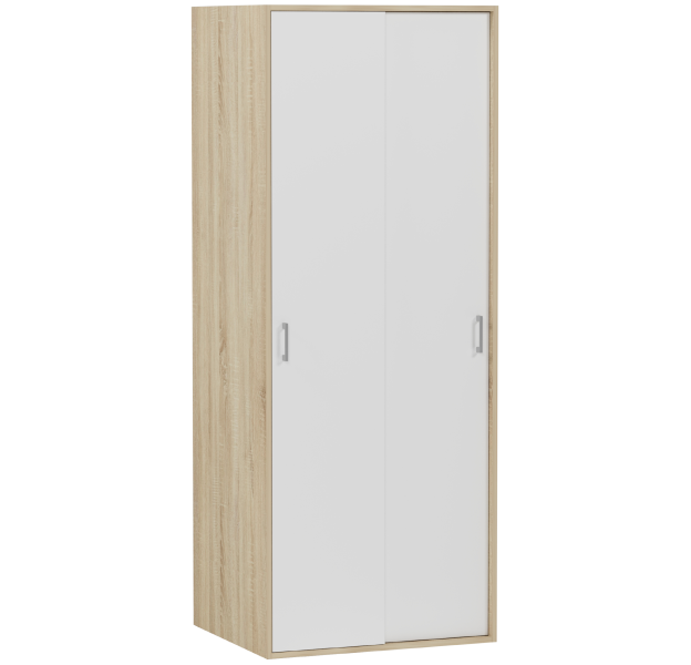 Szafa przesuwna garderoba 70 cm drzwi FRAMIRE U-70P sonoma mix 963031