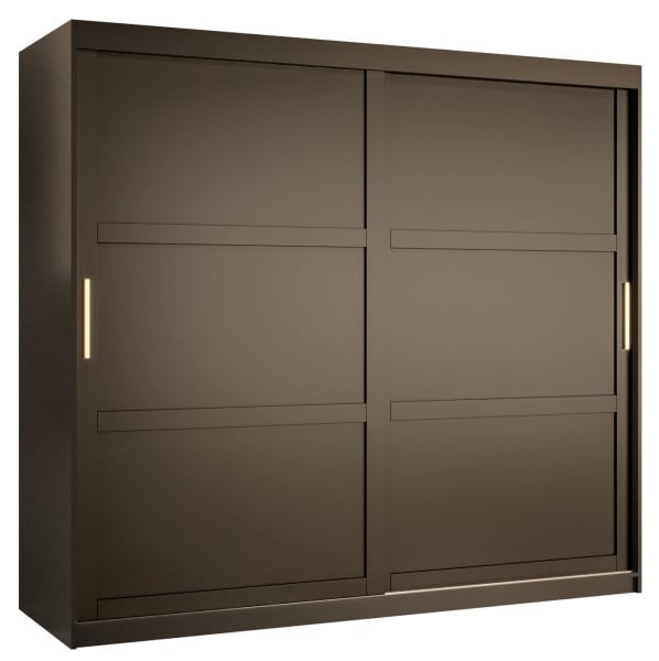 Szafa przesuwna Garderoba Ramiro 1 200 czarny + czarny 82154