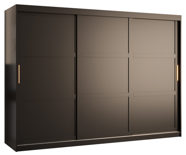 Szafa przesuwna Garderoba Ramiro 1 250 czarny + czarny 82305